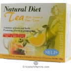 Sodot Hamizrach Kosher Natural Diet Tea with Lemon & Lime Taste 80 Tea Bags