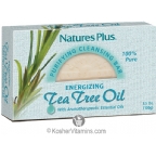 Nature`s Plus Purifying Cleansing Soap Bar Energizing Tea Tree Oil  3.5 OZ