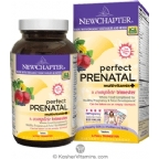 New Chapter Kosher Perfect Prenatal Whole Food Multi Vitamin Trimester 270 Tablets