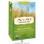 Numi Tea Kosher Organic Green Rooibos Pack of 6 18 Bags of Tea