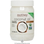 Nutiva Kosher Organic Virgin Coconut Oil 15 OZ 