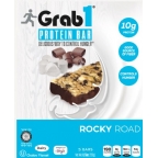 Grab1 Kosher Nutrition Bar 10g Protein Rocky Road Dairy Cholov Yisroel 5 Bars