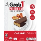 Grab1 Kosher Nutrition Bar 12g Protein Caramel Deluxe Dairy Cholov Yisroel 5 Bars