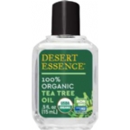 Desert Essence 100% Organic Tea Tree Oil 0.5 OZ