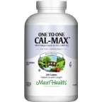 Maxi Health Kosher One to One (1:1) Cal-Max Calcium with Magnesium & D3 240 Tablets