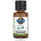 Garden of Life Kosher Organic Essential Oils Rosemary  0.5 fl oz