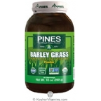Pines Kosher Organic Barley Grass Powder 10 OZ