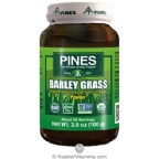 Pines Kosher Organic Barley Grass Powder 3.5 OZ