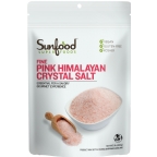 Sunfood Kosher Fine Himalayan Pink Salt 1 LB