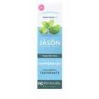 Jason Kosher Powersmile, Fresh Breath Toothpaste Fluoride Free - Peppermint 4.2 OZ