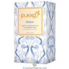 Pukka Kosher Organic Detox Tea 6 Pack 20 Sachets