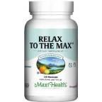 Maxi Health Kosher Relax To The Max 120 Vegetable Capsules