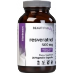 Bluebonnet Age-Less Trans-Resveratrol 500 Mg Vegan Suitable Not Certified Kosher  30 Vegetarian Capsules