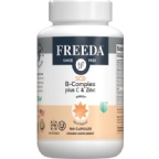 Freeda Kosher SCD B Complex With Vitamin C and Zinc 100 Veggie Caps
