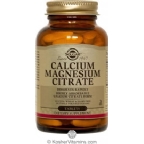 Solgar Kosher Calcium Magnesium Citrate 250 Tablets
