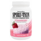 Nature`s Plus Spiru-Tein High-Protein Energy Meal Powder Strawberry 4.5 lbs