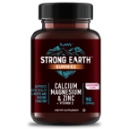 Yum V’s Kosher Strong Earth Calcium, Magnesium & Zinc + Vitamin D Gummies - Raspberry Flavor 90 Gummies