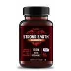 Yum V’s Kosher Strong Earth Iron with Vitamin C Gummies - Grape Flavor 60 Gummies