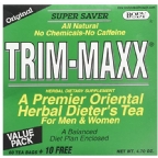 Body Breakthrough Kosher Trim Maxx Herbal Dieter’s Tea - Original 70 Tea Bags