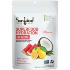 Sunfood Kosher Superfood Hydration Renew - Sour Watermelon 8 OZ