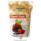 Sweetener USA Kosher Organic Sugar 5 LB