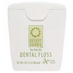 Desert Essence Dental Floss Tea Tree Oil  50 Yards
