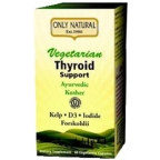 Only Natural Kosher Vegetarian Thyroid Support  BUY 1 GET 1 FREE  60 Capsules