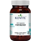 Kovite Kosher Thyroid Complex Formula  90 Vegetable Capsules 