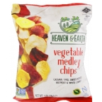 Heaven & Earth Kosher Vegetable Medley Chips 5 oz