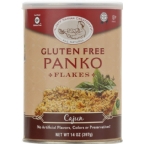 Jeff Nathan Creations Kosher Gluten Free Panko Crumbs Cajun 14 Oz