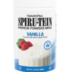 Nature`s Plus Kosher Spiru-Tein Shake Rice, Pea & Soy Protein Powder Vanilla 1.06 LB