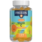 Freeda Kosher Chewable Vitamin C 125 mg Gummies Sugar-Free - Orange Flavor 60 Gummies