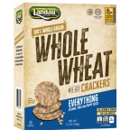Landau Kosher 100% Whole Grain Whole Wheat Crackers - Everything 5.3 Ounces