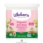 Wholesome Sweeteners Kosher Organic Wild White Strawberry Frosting 6 Pack 12.5 Oz