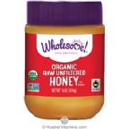 Wholesome Sweeteners Kosher Organic Raw Honey 16 OZ