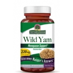 Natures Answer Standardized Wild Yam 200 Mg Vegetarian Suitable not Certified Kosher  60 Vegetarian Capsules