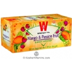Wissotzky Tea Kosher Magic Garden Fruit & Herbal Tea Mango & Passion Fruit Caffeine Free 20 Bags