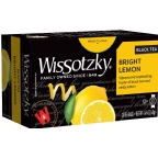 Wissotzky Tea Kosher Black Tea Bright Lemon 25 Tea Bags