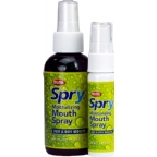 Spry Kosher Xylitol Moisturizing Bad Breath Mouth Spray - Natural Spearmint 4.5 OZ