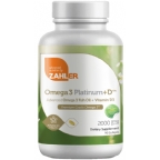 Zahlers Kosher Advanced Omega-3 + Vitamin D3 Platinum Fish Oil High EPA/DHA (Premium Grade)  90 Softgels