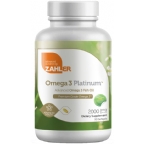 Zahlers Kosher Advanced Omega-3 Platinum Fish Oil High EPA/DHA (Premium Grade)  90 Softgels