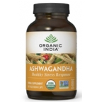 Organic India Kosher Ashwagandha 180 Vegetarian Capsules