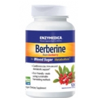 Enzymedica Berberine 500 mg Vegan Suitable Not Kosher Certified 120 Capsules