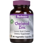 Bluebonnet Kosher Albion Chelated Zinc 30 mg 90 Vegetable Capsules