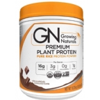 Growing Naturals Kosher Organic Whole Grain Brown Rice Protein Powder Chocolate Power 16.79 oz