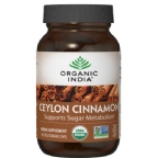Organic India Kosher Ceylon Cinnamon 90 Capsules