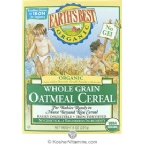 Earth’s Best Kosher Whole Grain Oatmeal Cereal Organic 8 OZ