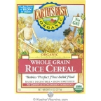 Earth’s Best Kosher Whole Grain Rice Cereal Organic 8 OZ