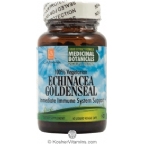 L.A. Naturals Echinacea Goldenseal Vegetarian Suitable not Certified Kosher 60 Liquid Vegetable Capsules
