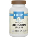 Freeda Kosher Vegetarian Glucosamine 500 Mg (Shellfish Free) Plus MSM 250 Veg Caps
